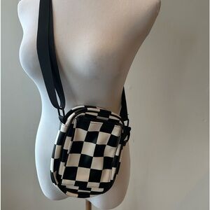 Urban Outfitters PU Checkered Crossbody Bag